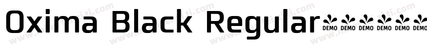 Oxima Black Regular字体转换